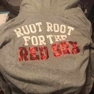 PINK Victoria Secret Zip Up Jacket Boston Red Sox